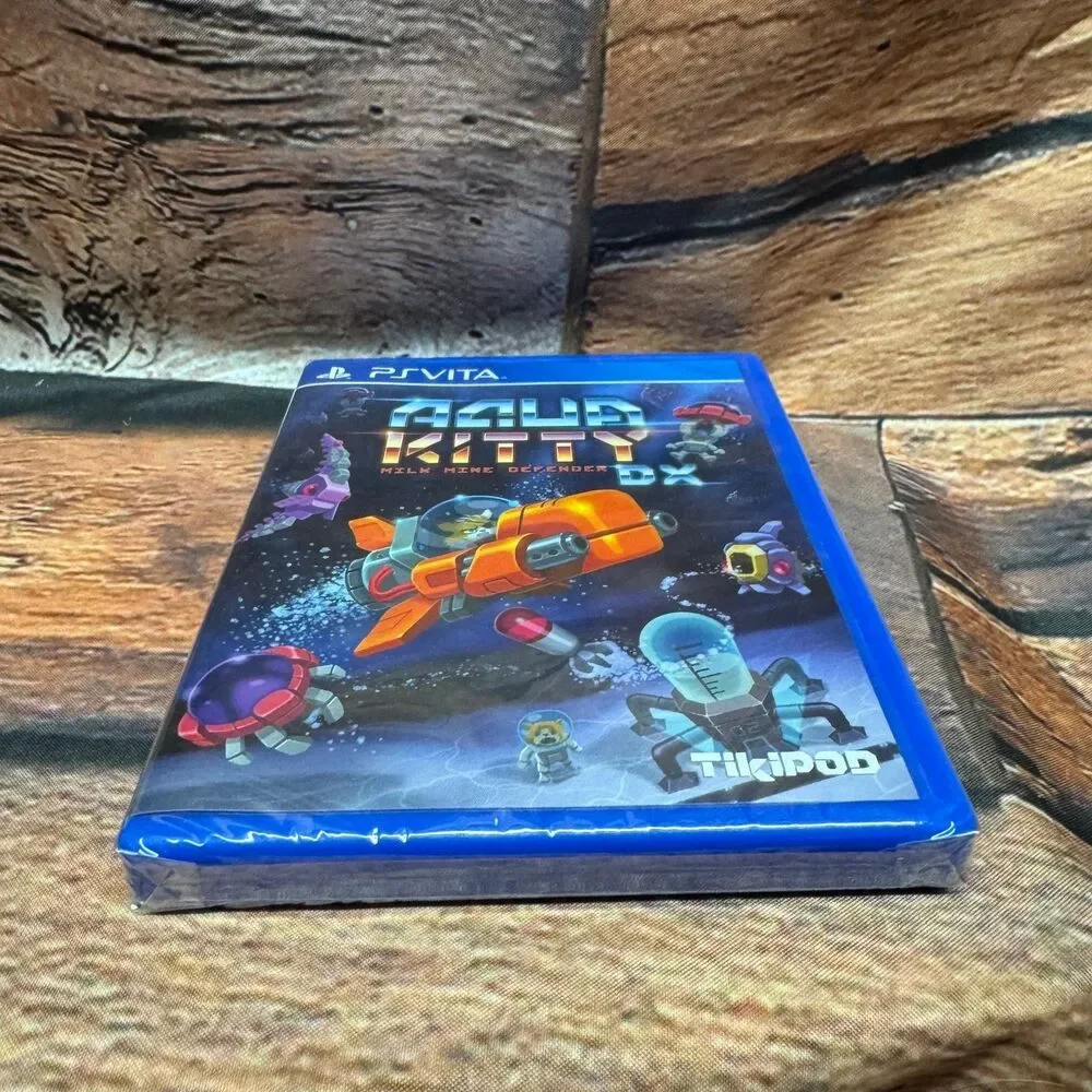 Aqua Kitty Milk Mine Defender DX PS Vita Limited Run #39 Video Game Sealed New